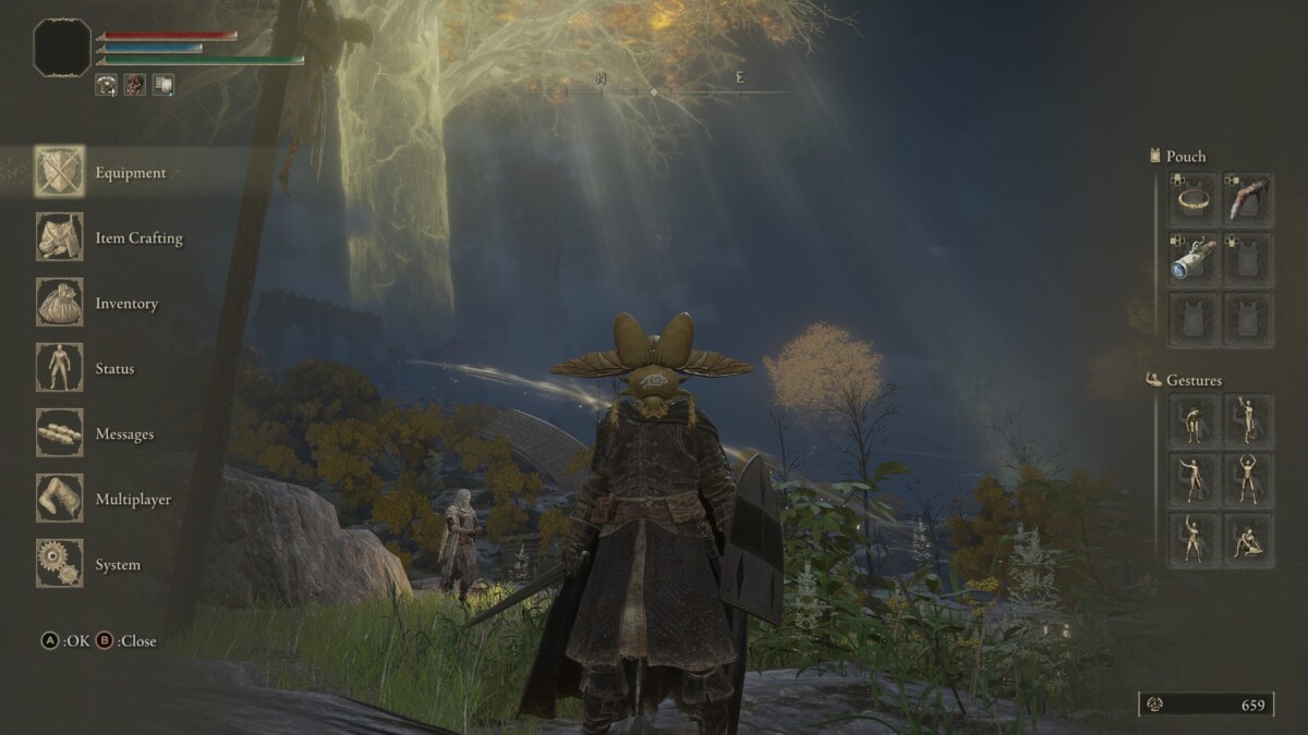 golden scarab helmet/head