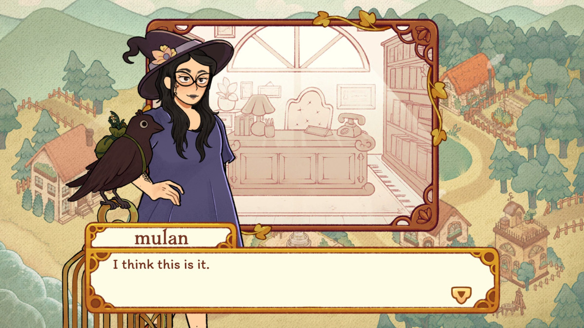 witch mulan and crow ramsey chilling